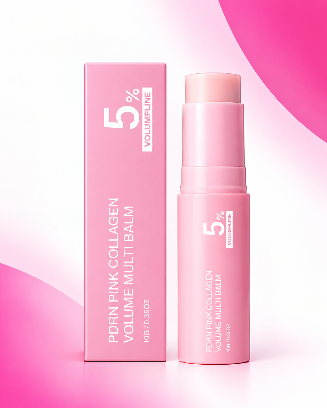 PDRN Pink Collagen Multi Balm Stick – Hydrating Radiance & Skin Firming Care