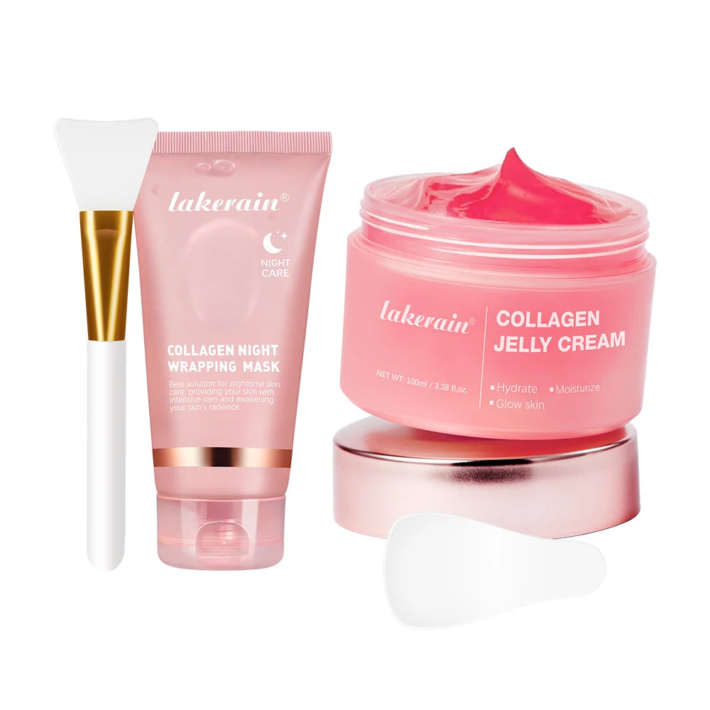 Collagen Jelly Peel-Off Face Mask – Overnight Hydration & Skin Firming Care