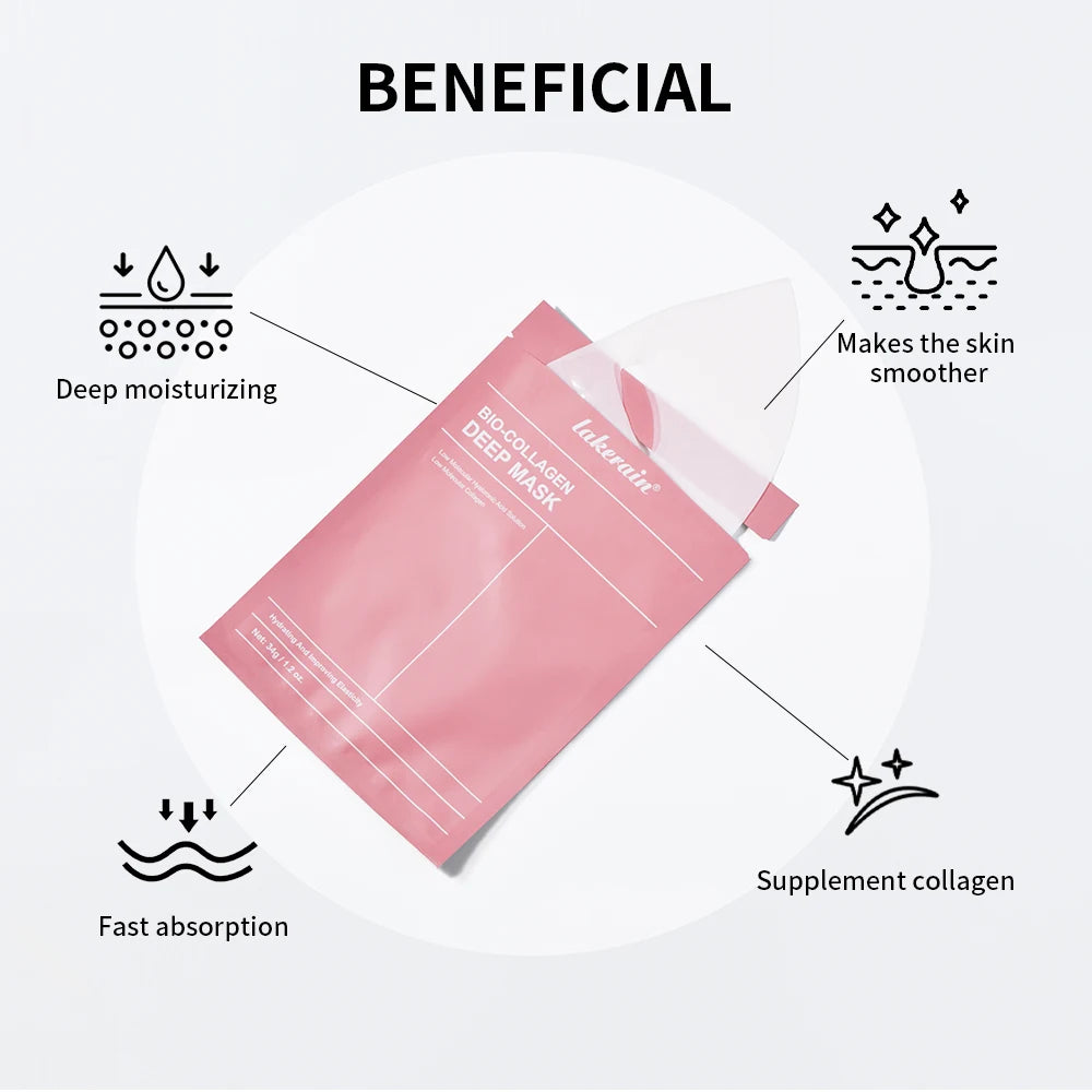 Bio-Collagen Hydrogel Face Mask | Overnight Hydration