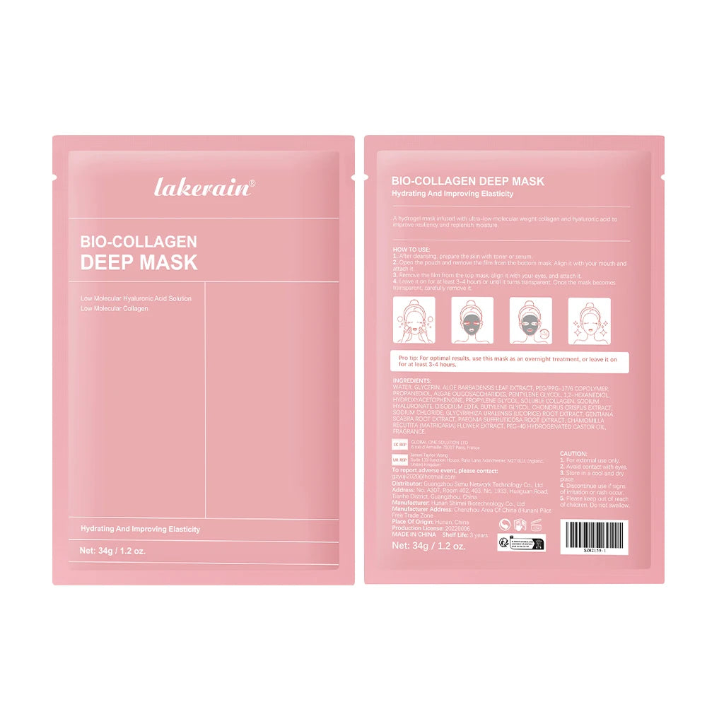 Bio-Collagen Hydrogel Face Mask | Overnight Hydration
